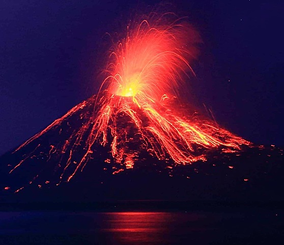 Lyell es contrari a les idees de Buch, i Sosté que les illes s'han formació por acumulació de materials volcànics