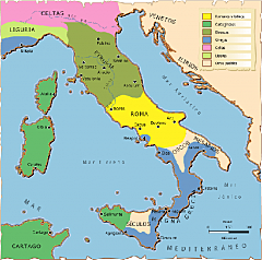 Conquesta de la peninsula Italica