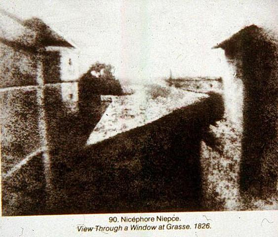 Primeras imágenes capturadas por Niepce.