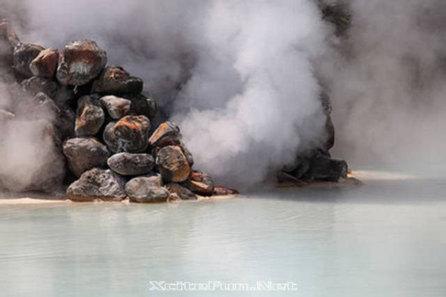 First drilling for geothermal water