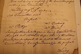 Committees of Correspondence