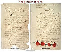 Treaty of Paris 1783