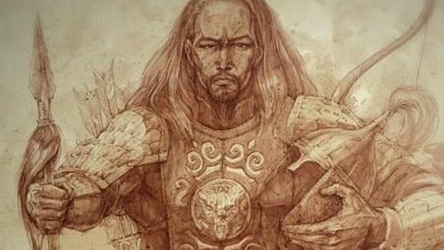 Los Hunos invaden el Imperio romano