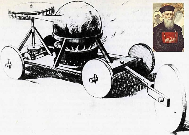 Ferdinand Verbiest invents the automobile