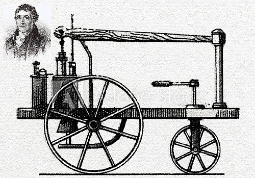 William Murdock's steam road locomotive