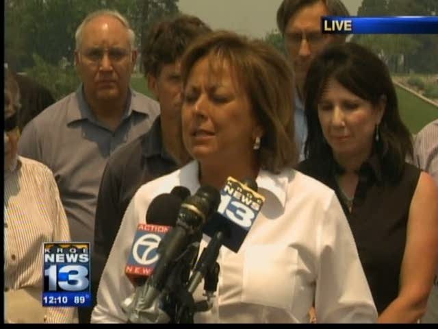 Las Conchas Tuesday press conference