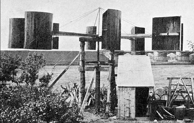 The First Electricity Generating Wind Turbine