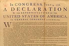 the declaration of independence