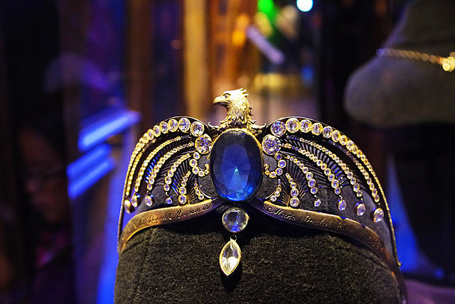 Thanks to Luna Lovegood, he fetches the Diadem
