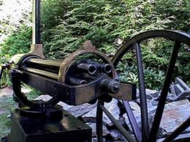 Richard Gatlin the inventor of the Gatlin Gun