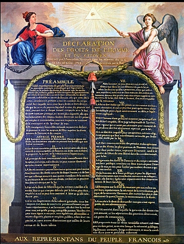 Dichiarazione dei diritti dell'uomo a Versailles