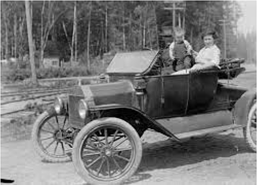 Henry Ford produced his first Model T (car)