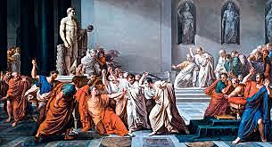 Asesinan a Julio César