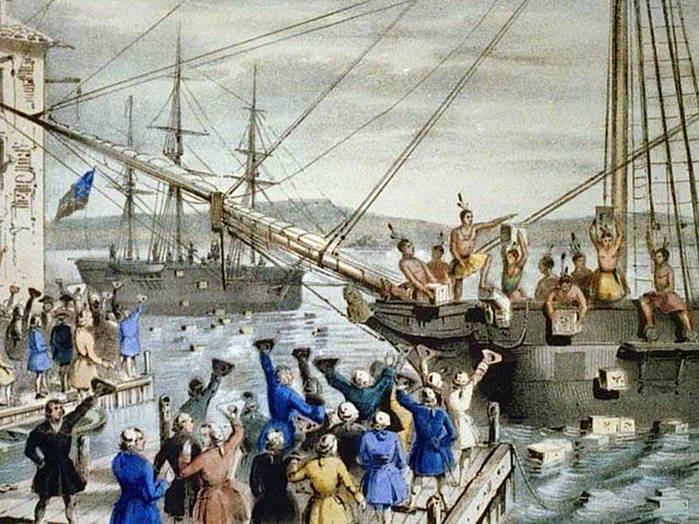 Tea Act + Boston Tea Party