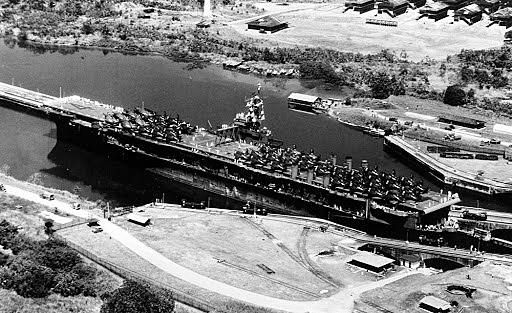 The Panama Canal is completed and opened for traffic