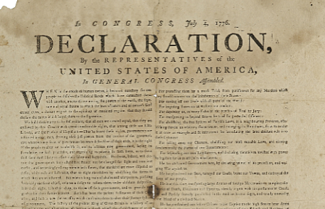 Declaration of Independence
