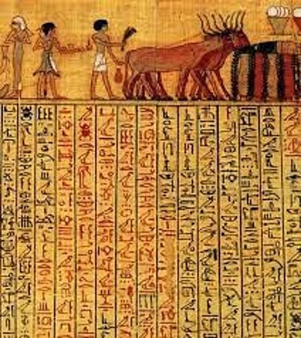 ÓRDENES ESCRITAS EGIPCIAS