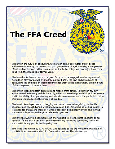 FFA creed