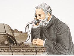 Alexander Graham Bell Invents the Telephone