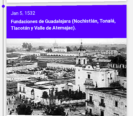 Fundación de Guadalajara ( Tonalá )