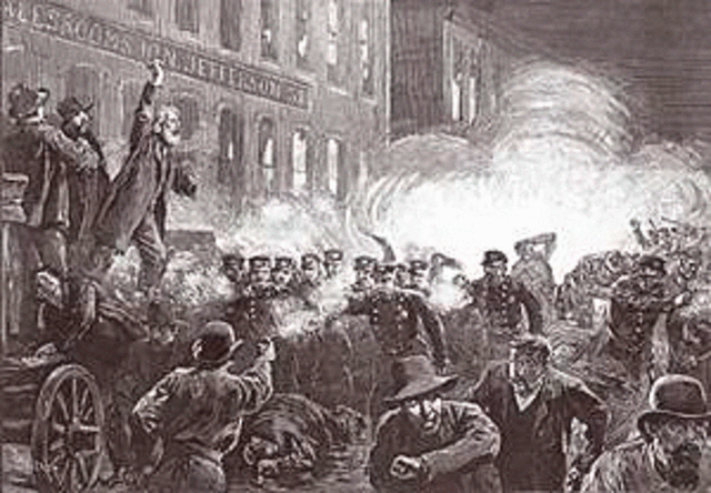 Tragedy in Haymarket Square