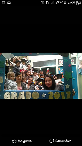 graduacion de mis chique en el DIMF
