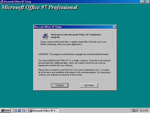 MICROSOFT OFFICE 97 (8.0)