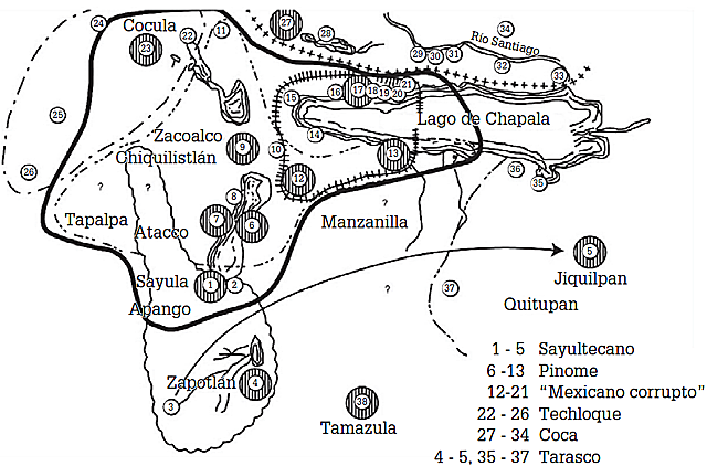 Fundación de la provincia de Ávalos