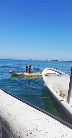 My first time at sea