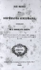 Bases organicas de 1843