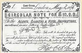 Se lanza la "circular note"