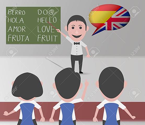 I had teaching in a bilingual school at 3 years old