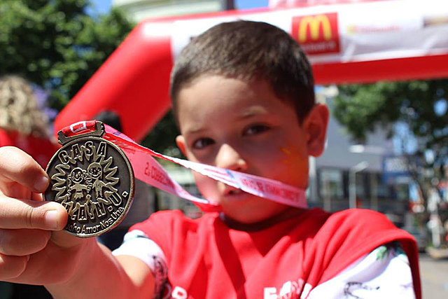 I received my first medal