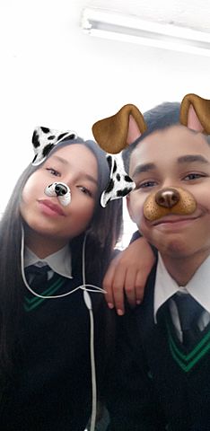 I met my other best friend, my company in my professional training: 3