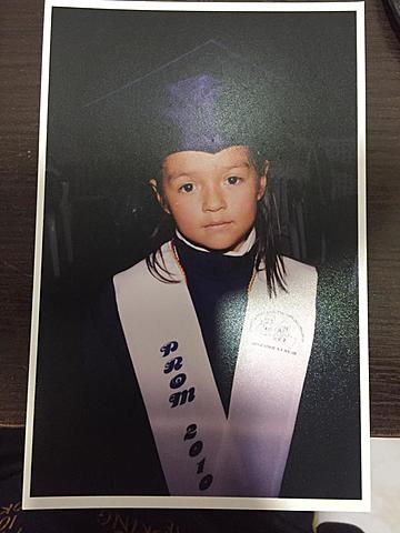My graduation from kindergarden