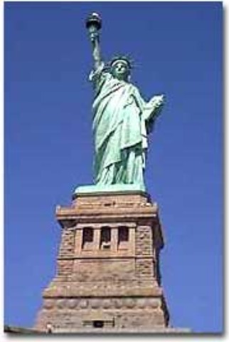Statue Of Liberty was dedicated