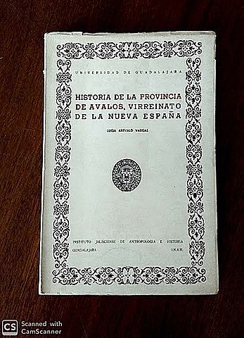 Fundación de la provincia de Ávalos.