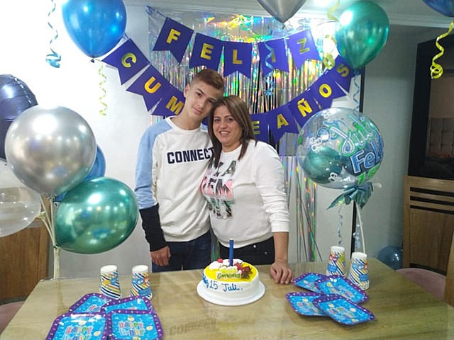 40 birthday of my mother