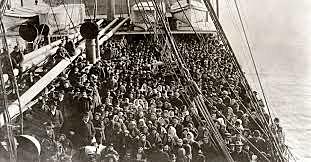 Peak year of immigration through Ellis Island