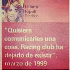 RACING CLUB SE DECLARA EN QUIEBRA