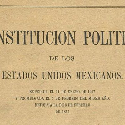 Timeline: La evolución histórica de las constituciones en México