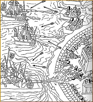 Caída de Tenochtitlan.