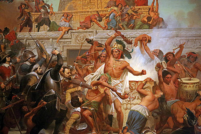 La caída de Tenochtitlan