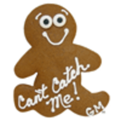 Gingerbread Boy Jumps Off Tray & Runs Away