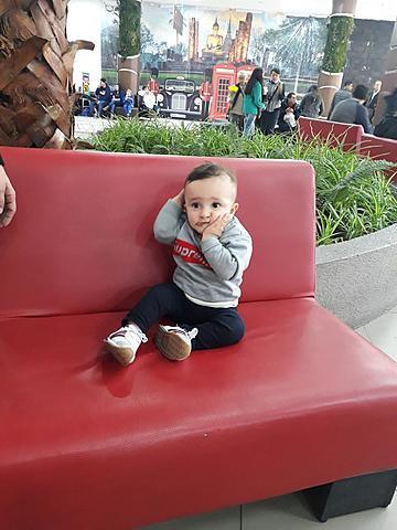 A very beautiful day, my brother was born