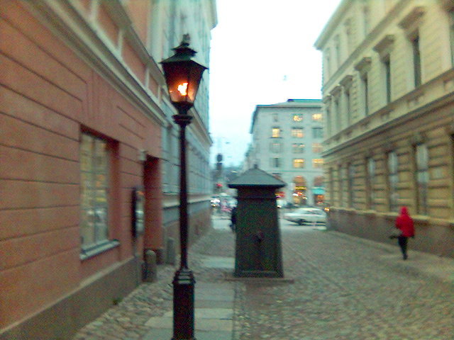 First Street Light Lit