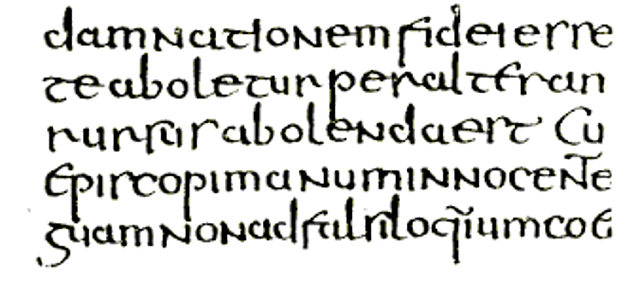 Escritura semiuncial