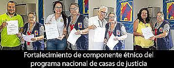 Fortalecimiento casas de Justicia