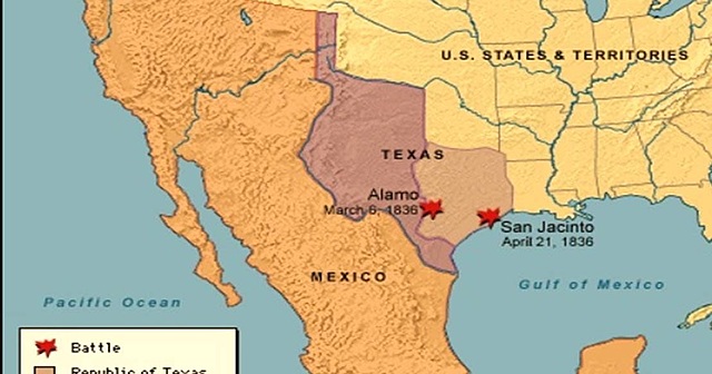 Texas se separa de Mexico