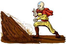 Aung Learns Earth Bending